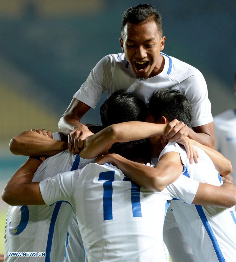 (SP)INDONESIA-BANDUNG-ASIAN GAMES 2018-MEN&rsquo;S FOOTBALL MATCH-MALAYSIA VS SOUTH KOREA