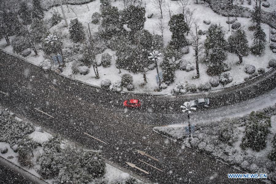 CHINA-GUIZHOU-GUIYANG-SNOW SCENERY(CN)