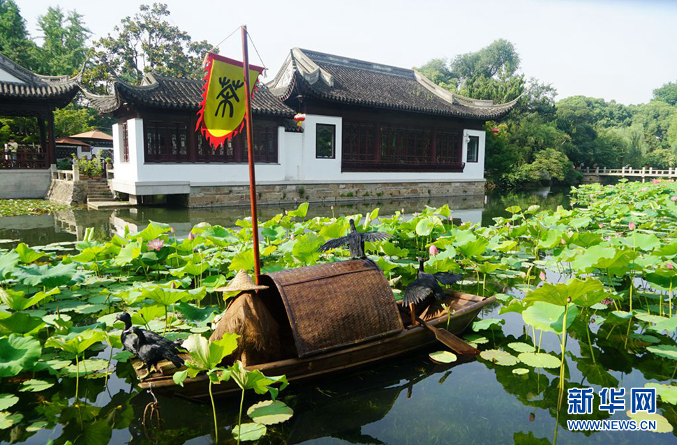 夏天的古猗園
