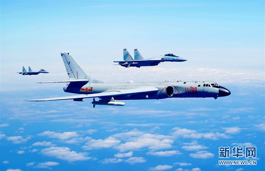 （圖文互動(dòng)）（1）空軍發(fā)布宣傳片展現(xiàn)殲-20、蘇-35、轟-6K海上新航跡