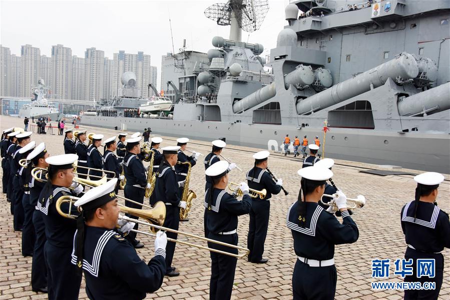 （軍事）（1）中俄&ldquo;海上聯(lián)合&mdash;2019&rdquo;軍事演習俄方參演艦艇抵達青島