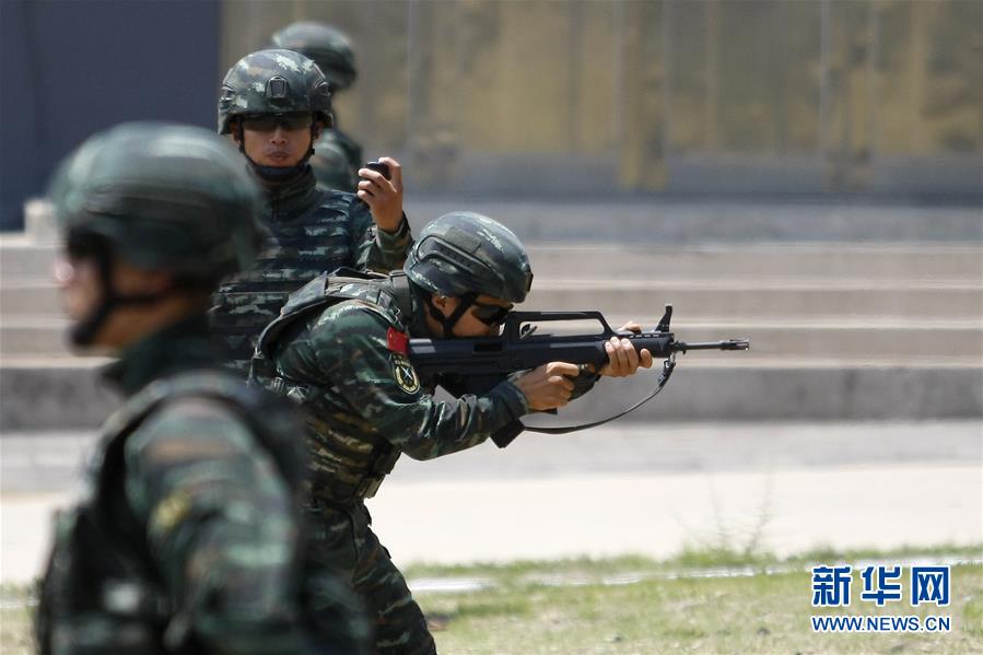 （圖文互動）（1）武警部隊&ldquo;長城-2019&rdquo;反恐國際論壇在京開幕