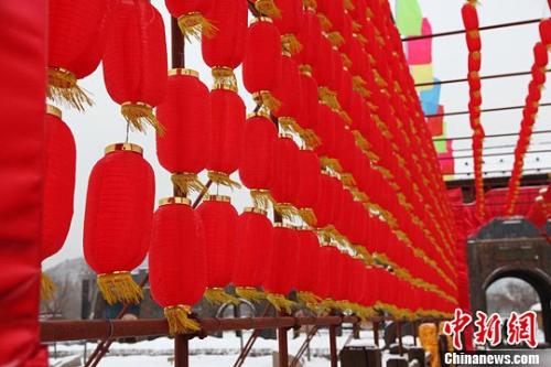資料圖：年味兒濃郁。蒼雁 攝