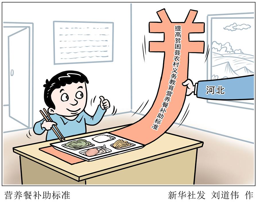 （圖表&middot;漫畫(huà)）［教育］營(yíng)養(yǎng)餐補(bǔ)助標(biāo)準(zhǔn)