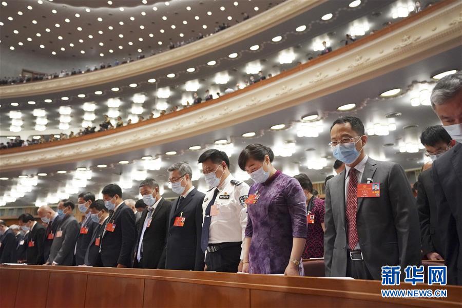 （兩會(huì)&middot;人大開幕&middot;XHDW）（3）十三屆全國(guó)人大三次會(huì)議在京開幕