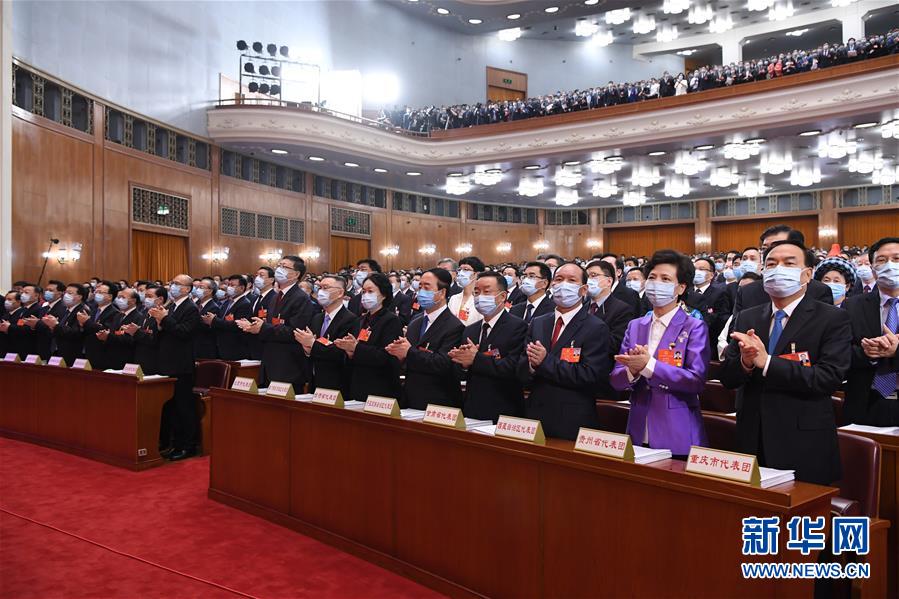 （兩會(huì)&middot;人大開幕&middot;XHDW）（20）十三屆全國(guó)人大三次會(huì)議在京開幕