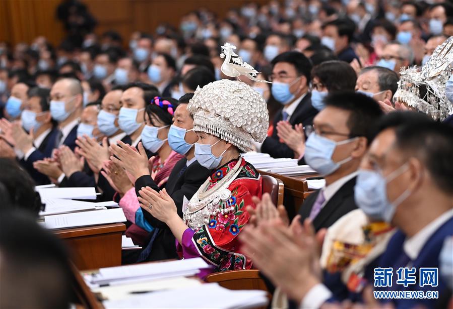 （兩會(huì)&middot;人大開幕&middot;XHDW）（25）十三屆全國(guó)人大三次會(huì)議在京開幕