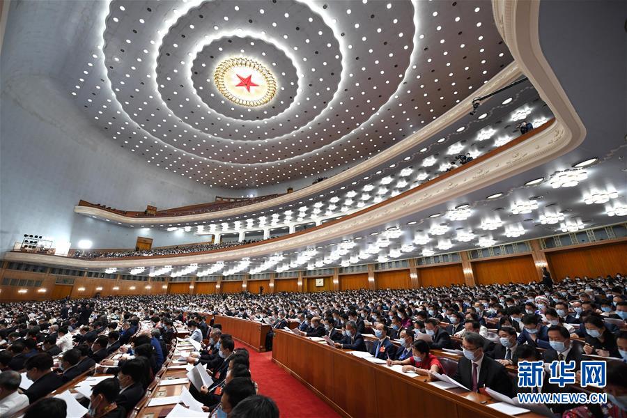 （兩會(huì)&middot;XHDW）（4）十三屆全國人大三次會(huì)議舉行第二次全體會(huì)議
