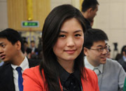 外長記者會(huì)現(xiàn)場女記者