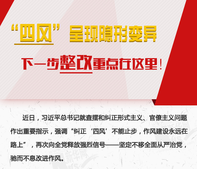 &ldquo;四風(fēng)&rdquo;呈現(xiàn)隱形變異，下一步整改重點在這里！