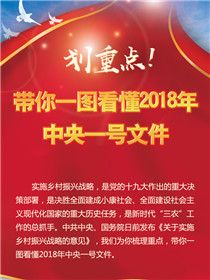 劃重點(diǎn)！帶你一圖看懂2018年中央一號(hào)文件