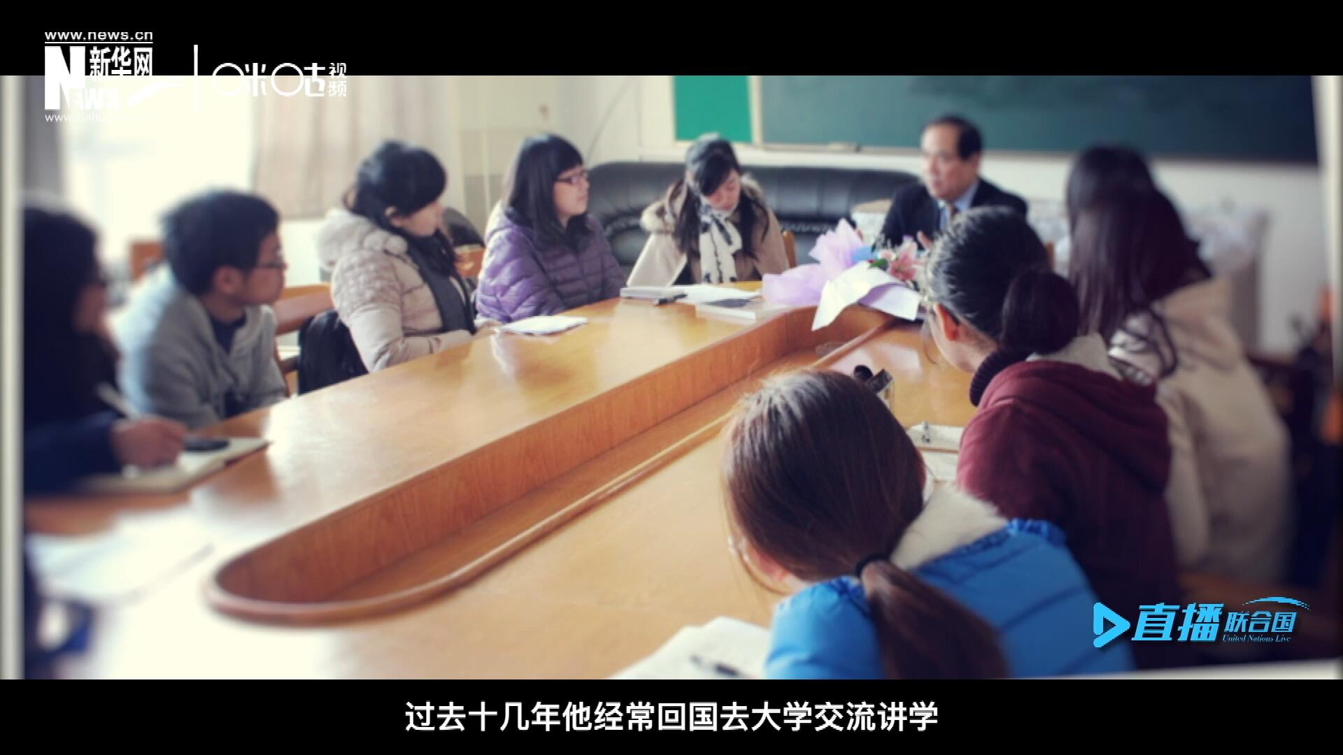 過(guò)去十幾年陳峰經(jīng)?；貒?guó)去大學(xué)交流講學(xué)，給年輕人分享他學(xué)習(xí)、工作和生活的故事。