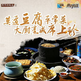 莫道豆腐平常菜，大廚烹成席上珍