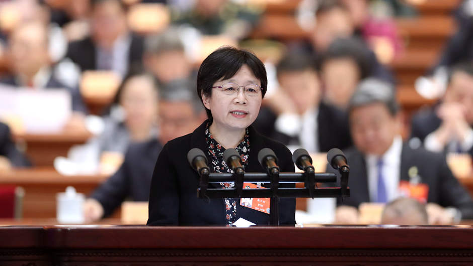 民革中央副主席、上海市委會(huì)主委，上海市人大常委會(huì)副主任 高小玫