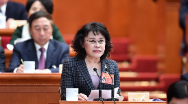 中國(guó)殘疾人聯(lián)合會(huì)主席團(tuán)主席，北京2022年冬奧會(huì)和冬殘奧會(huì)組織委員會(huì)執(zhí)行主席、黨組副書記 張海迪