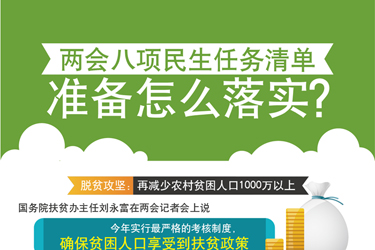圖表：兩會八項民生任務清單準備怎么落實？
