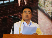 湖北鄂州副市長(zhǎng)汪繼明做主題演講