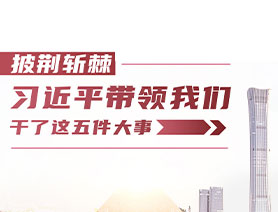 披荊斬棘！習(xí)近平帶領(lǐng)我們干了這五件大事