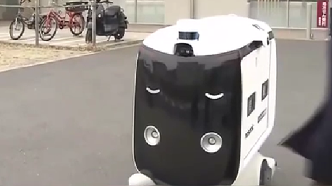 送藥上門 日本&ldquo;送藥機(jī)器人&rdquo;試運(yùn)行