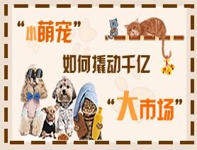 &ldquo;小萌寵&rdquo;如何撬動千億&ldquo;大市場&rdquo;？