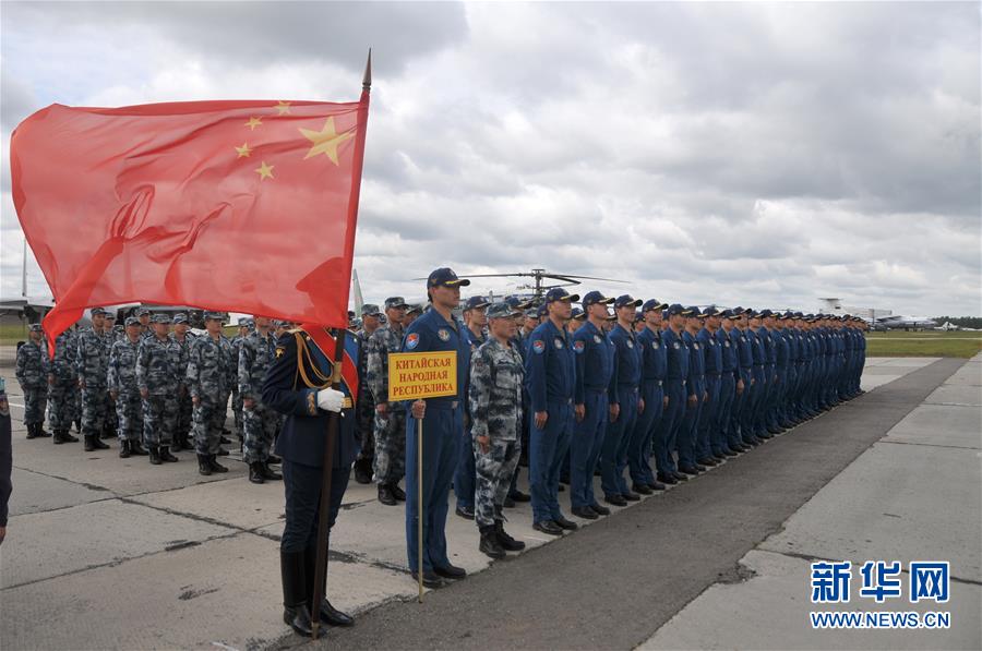(國際)(1)“國際軍事比賽-2019”“航空飛鏢”項目開幕