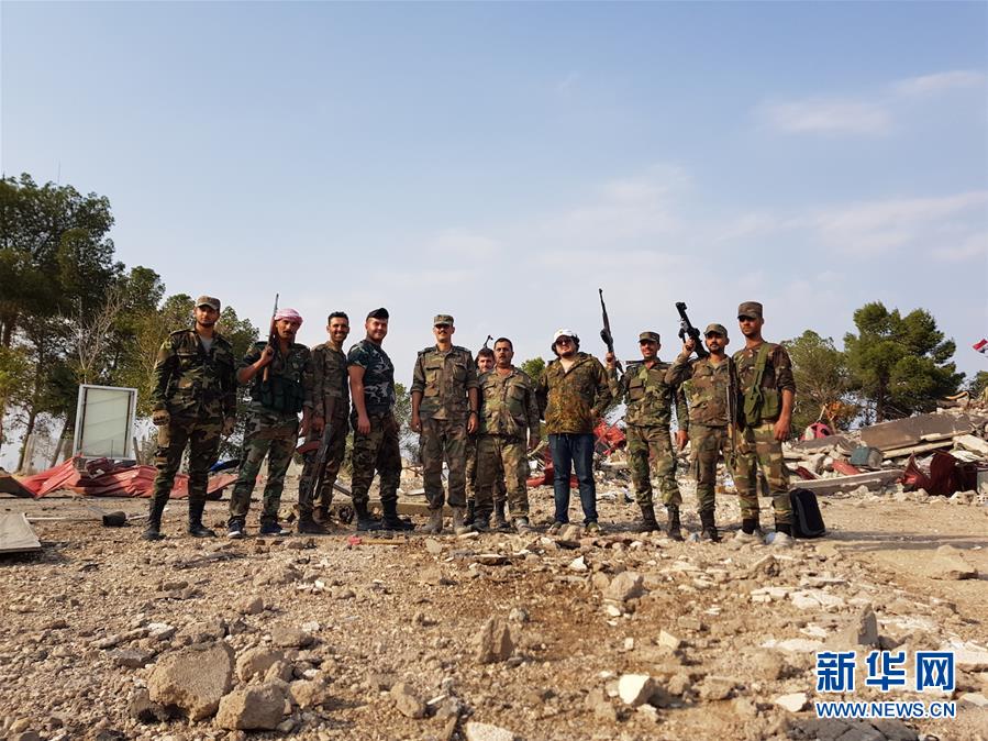 (國(guó)際)(4)敘政府軍進(jìn)駐國(guó)際聯(lián)盟撤出后留下的一個(gè)軍事基地