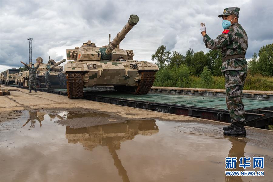 （國(guó)際）（4）我軍赴俄參加&ldquo;國(guó)際軍事比賽-2020&rdquo;裝備運(yùn)抵比賽場(chǎng)地