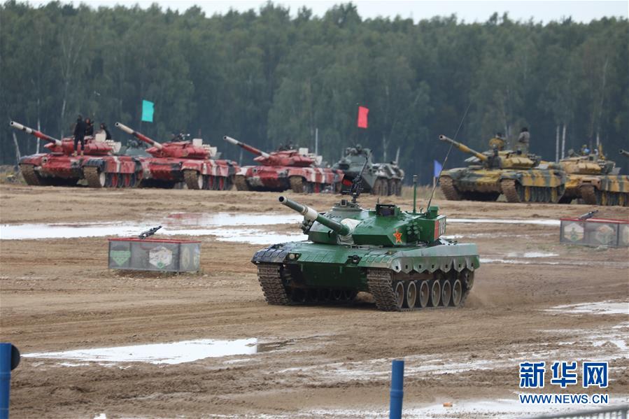 （國際&middot;圖文互動）（6）&ldquo;國際軍事比賽-2020&rdquo;&ldquo;坦克兩項&rdquo;項目單車賽收官　中國隊晉級半決賽
