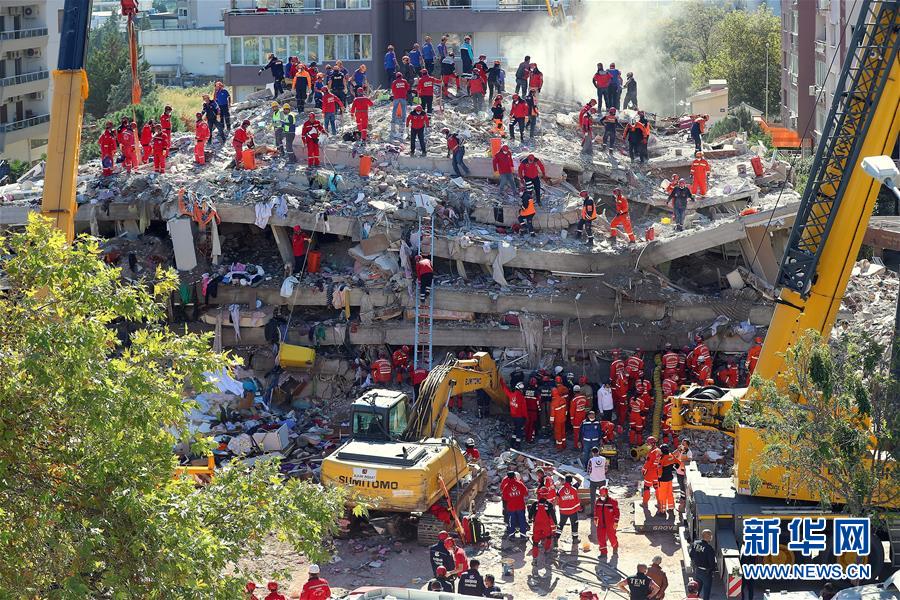 （國(guó)際）（10）愛(ài)琴海地震致土耳其、希臘至少27人死亡