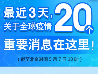【圖解】最近3天，關(guān)于全球疫情20個重要消息在這里！