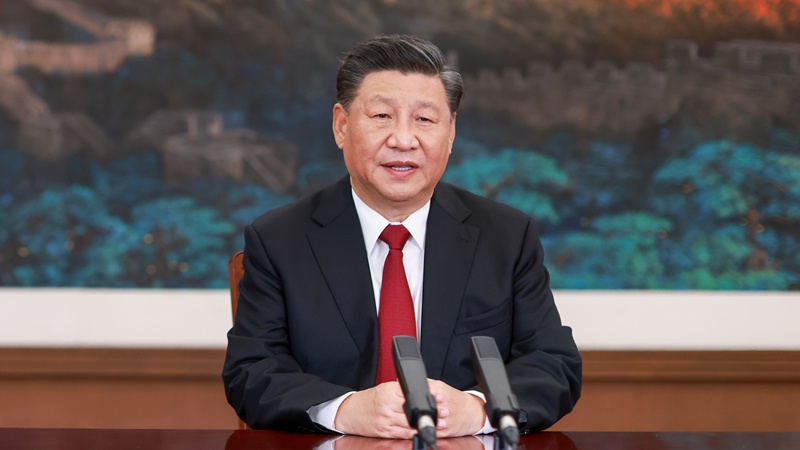 習(xí)近平在亞太經(jīng)合組織工商領(lǐng)導(dǎo)人對(duì)話(huà)會(huì)上發(fā)表主旨演講